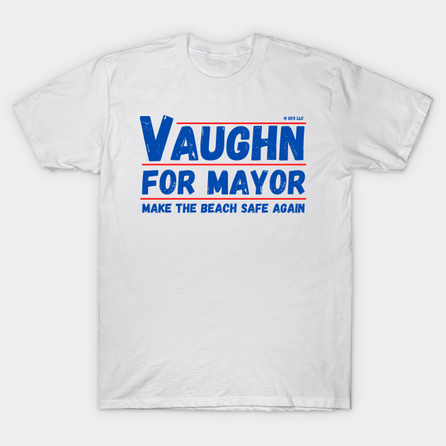 Jaws Vaughn For Amity Island Mayor Jaws Movie T Shirt Teepublic